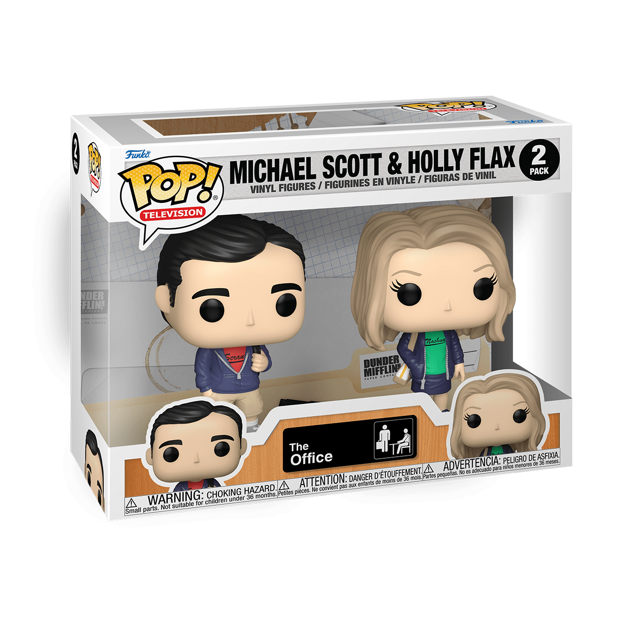 Funko Pop 2-Pack The Office Michael & Holly