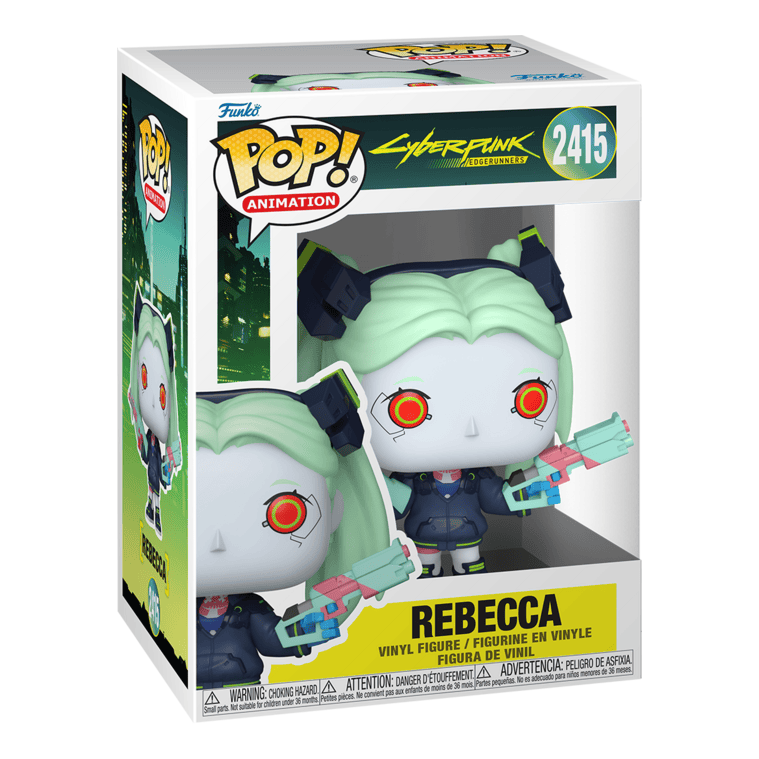 Funko Pop! Animation Cyberpunk: Edgerunners Rebecca Vinyl Figure #2415 889698932769