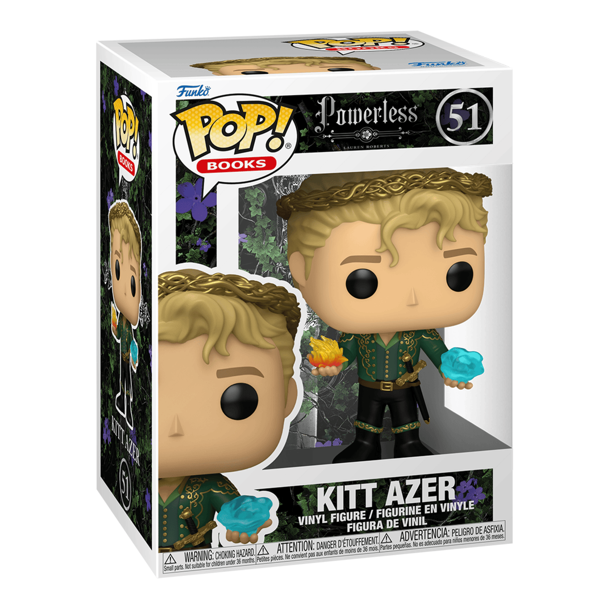 Funko Pop! Books Powerless Kitt Azer Vinyl Figure 51