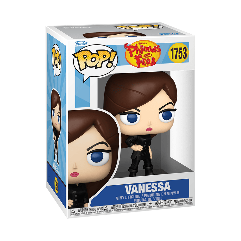 Funko Pop! Disney Phineas and Ferb Vanessa Vinyl Figure #1753 889698932097