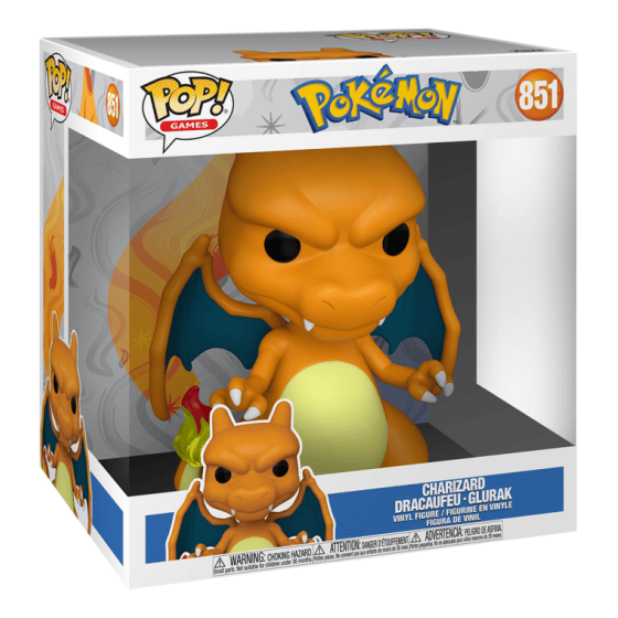 Funko Pop! Jumbo - Pokemon - Charizard 889698742245