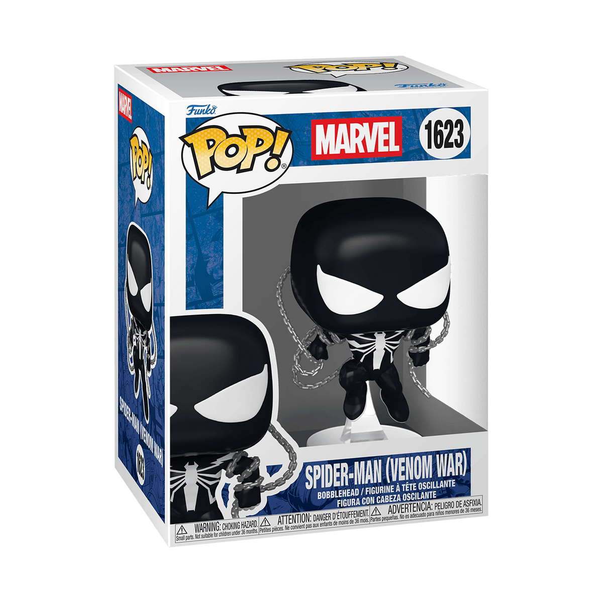 Funko Pop! Marvel Venom War Symbiote Spider-Man with Chains