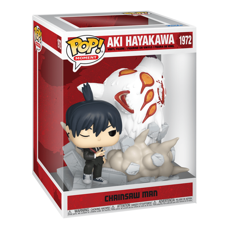 Funko Pop Moment Chainsaw Man Aki Fox Devil