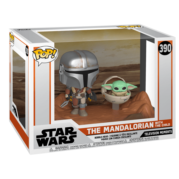Funko! Pop! Moments - Mandalorian- Mandalorian &Child 889698499309