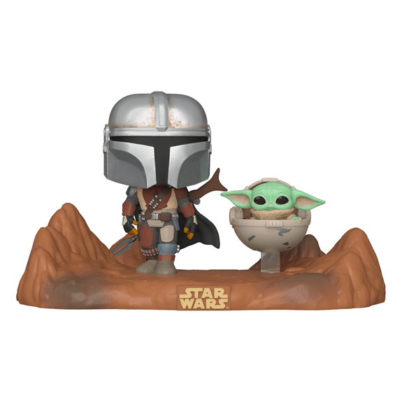 Funko! Pop! Moments - Mandalorian- Mandalorian &Child 889698499309