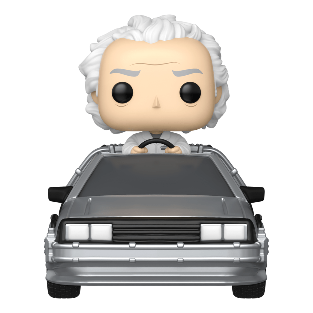 Funko – Pop! Ride Deluxe – Back to the Future – Doc with Time Machine