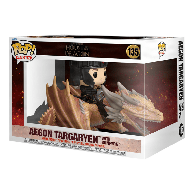 Funko Pop! Ride - HotD - Aegon Targaryen w/Sunfyre