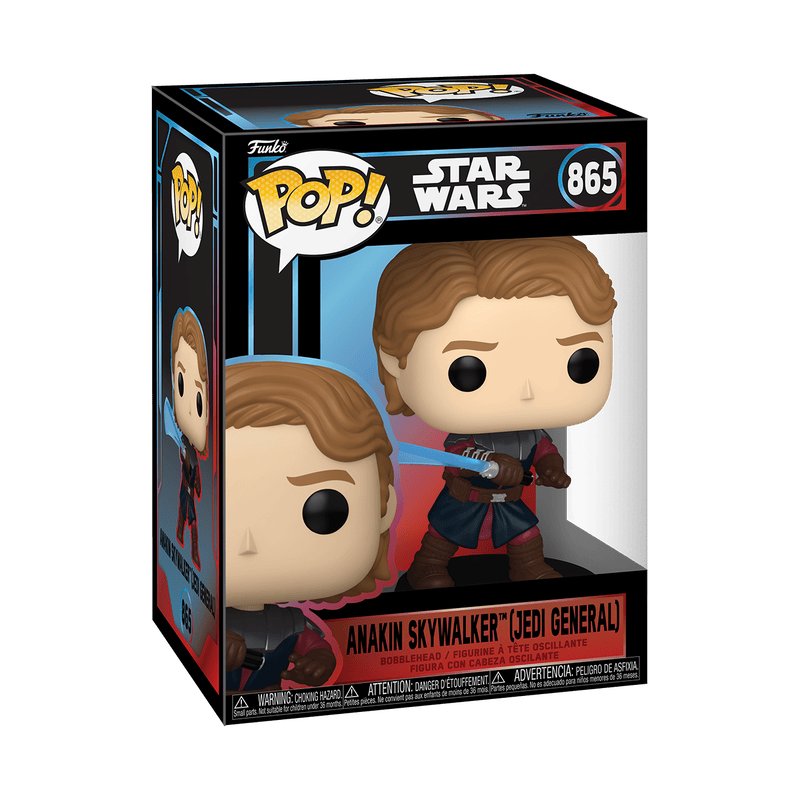 Funko Pop! Star Wars Anakin Skywalker (Jedi General) #865