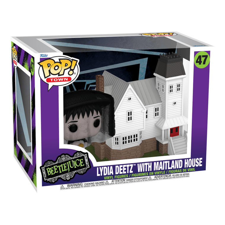 Funko Pop Town Beetlejuice Deetz House with Lydia
