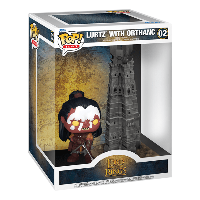 Funko – Pop! Town – Lord of the Rings – Lurtz With Tower