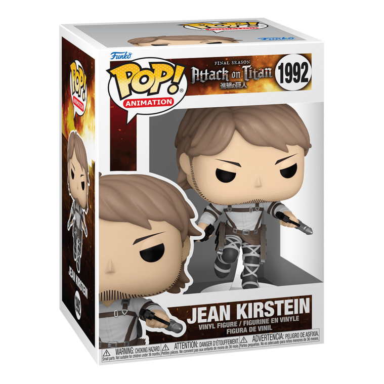 Funko Pop Vinyl Attack on Titan Jean Kirstein