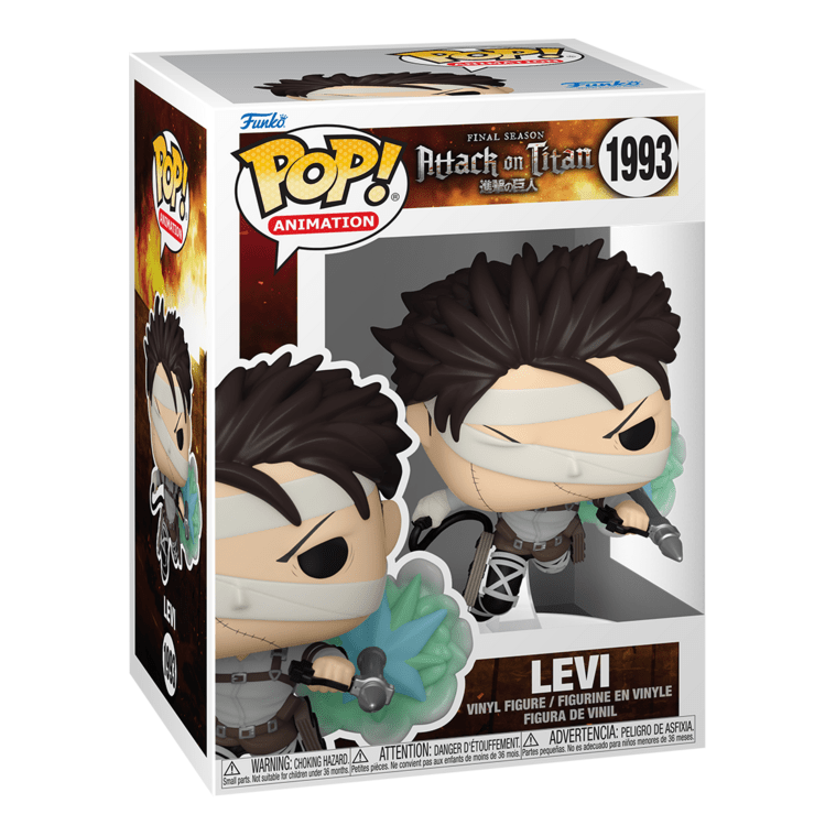 Funko Pop Vinyl Attack on Titan Levi