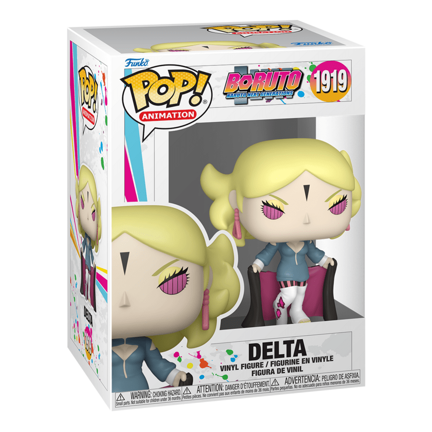 Funko Pop! Vinyl - Boruto - Delta Figure Collectible 889698837088