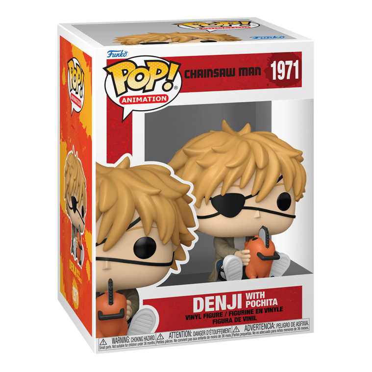 Funko Pop Vinyl Chainsaw Man Denji and Pochita