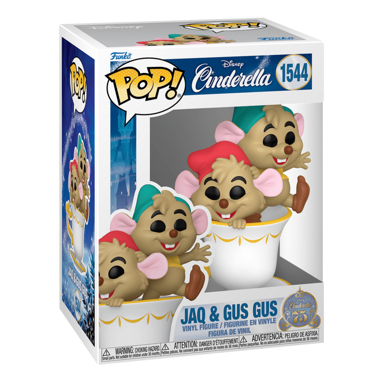 Funko Pop! Vinyl - Cinderellas 75th - J&G in cup 889698834582