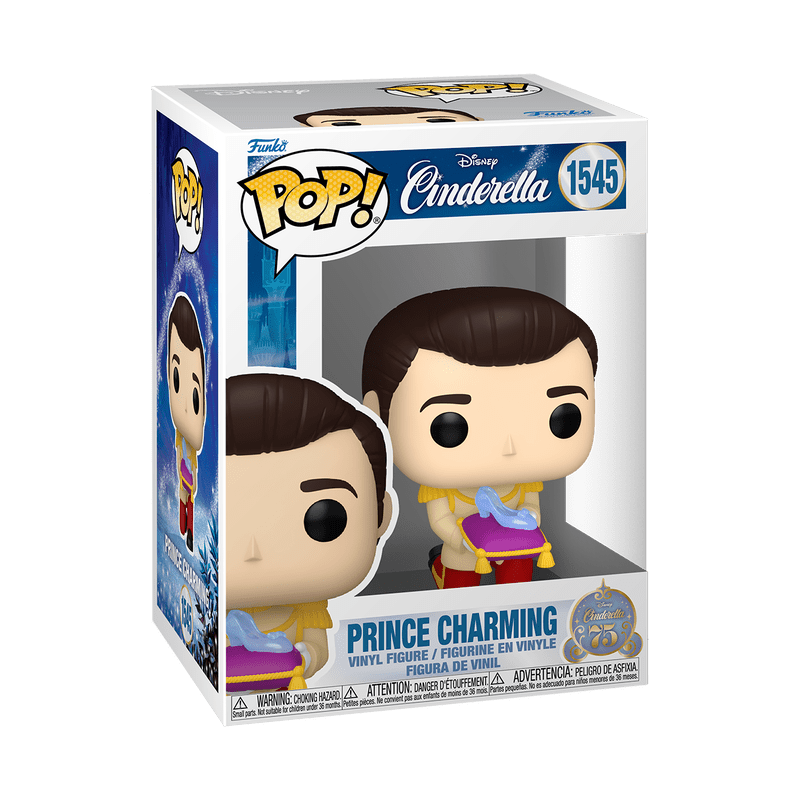 Funko Pop! Vinyl - Cinderellas 75th - Prince Charming 889698834599