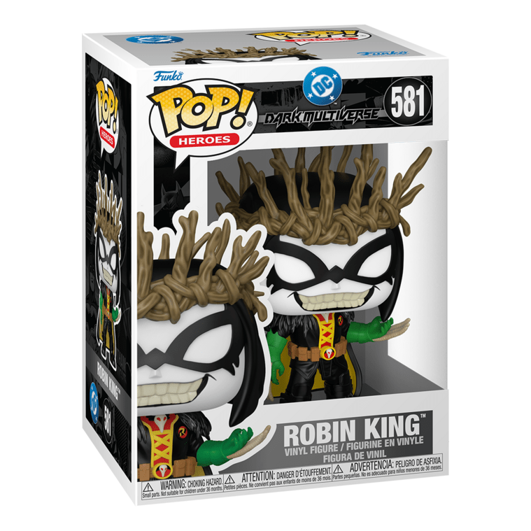 Funko – Pop Vinyl – DC – Robin King Armoured Helmet