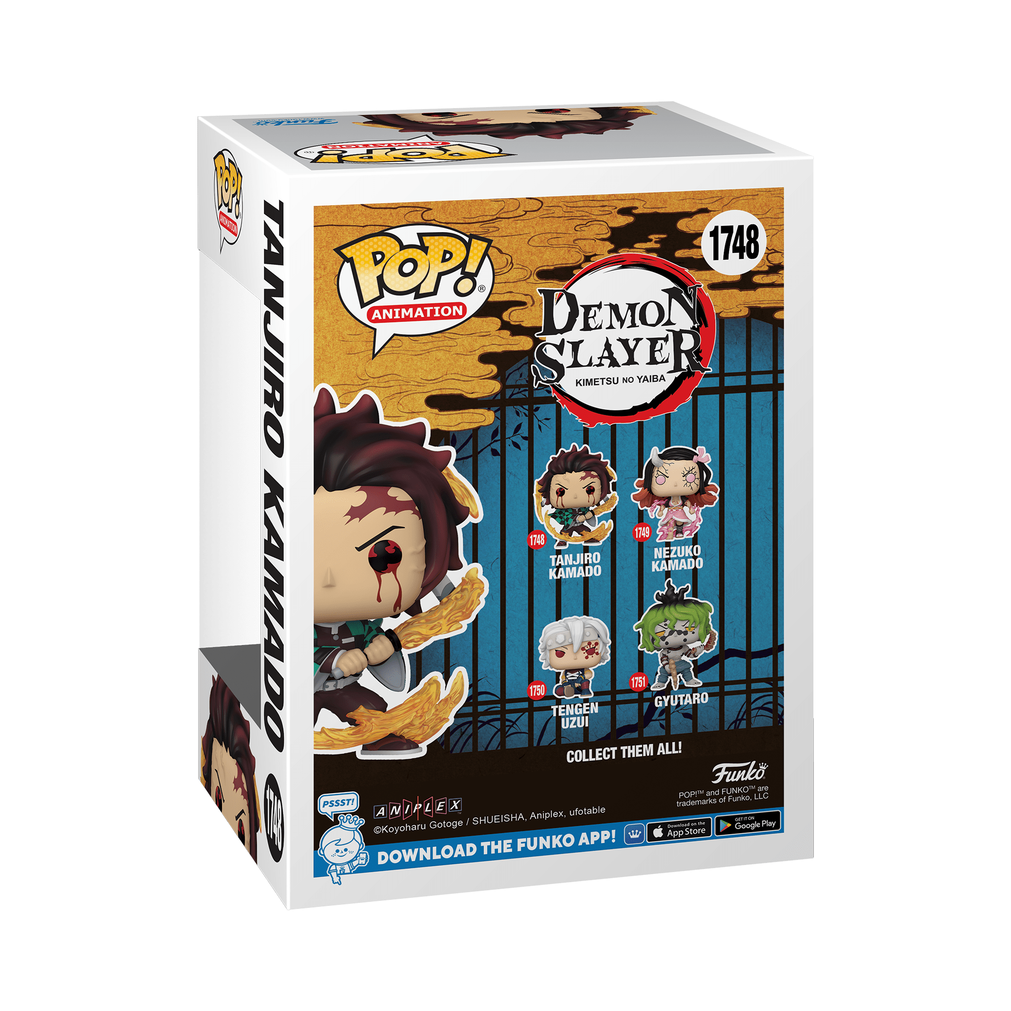 Funko – Pop! Vinyl – Demon Slayer – Tanjiro Kamado 889698803342