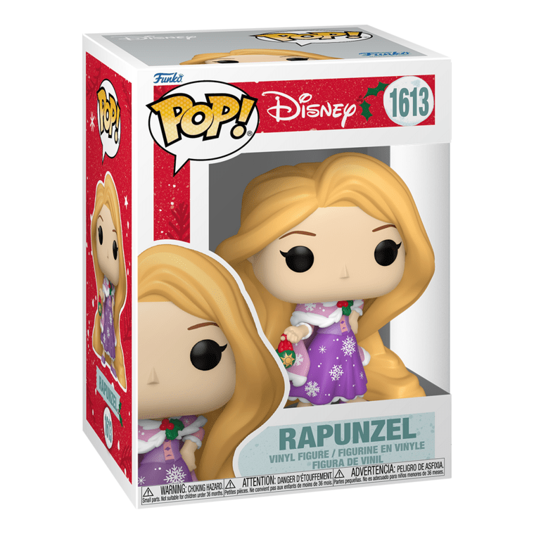 Funko – Pop! Vinyl – Disney Princess – Holiday Rapunzel