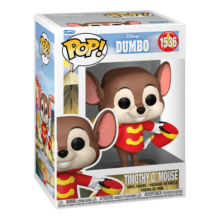 Funko Pop! Vinyl - Dumbo - Timothy Q. Mouse Figure 889698802086