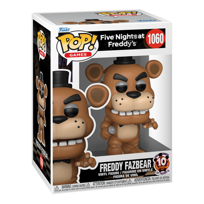 Funko Pop Vinyl Five Nights at Freddy's Freddy Fazbear 889698871167