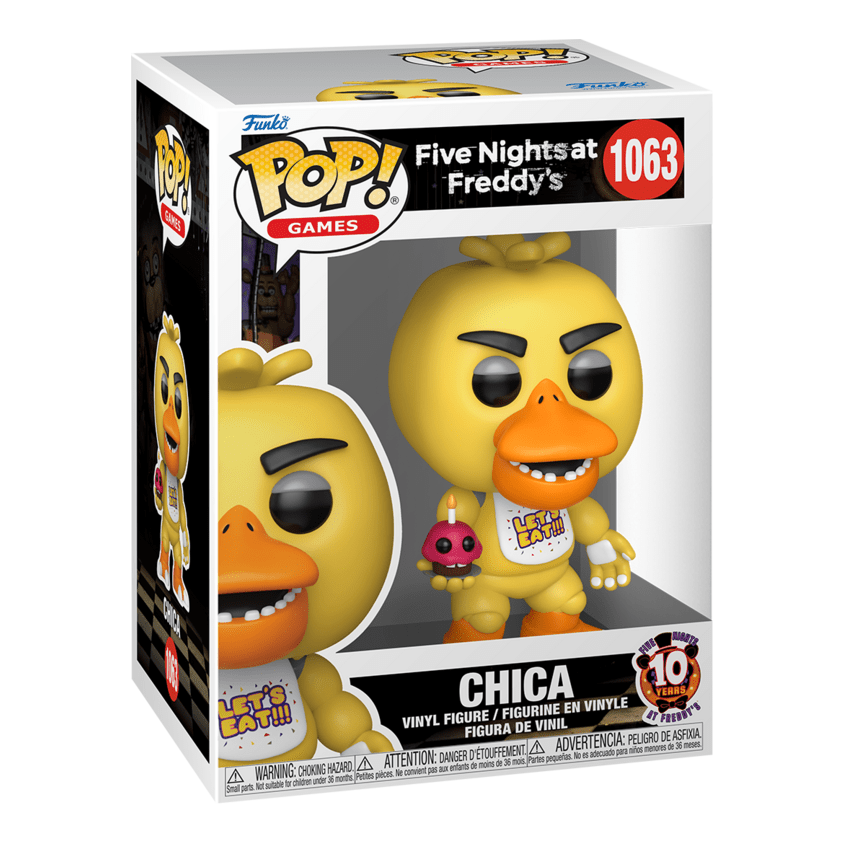Funko Pop! Vinyl - FNAF 10th Ann - Chica Figure