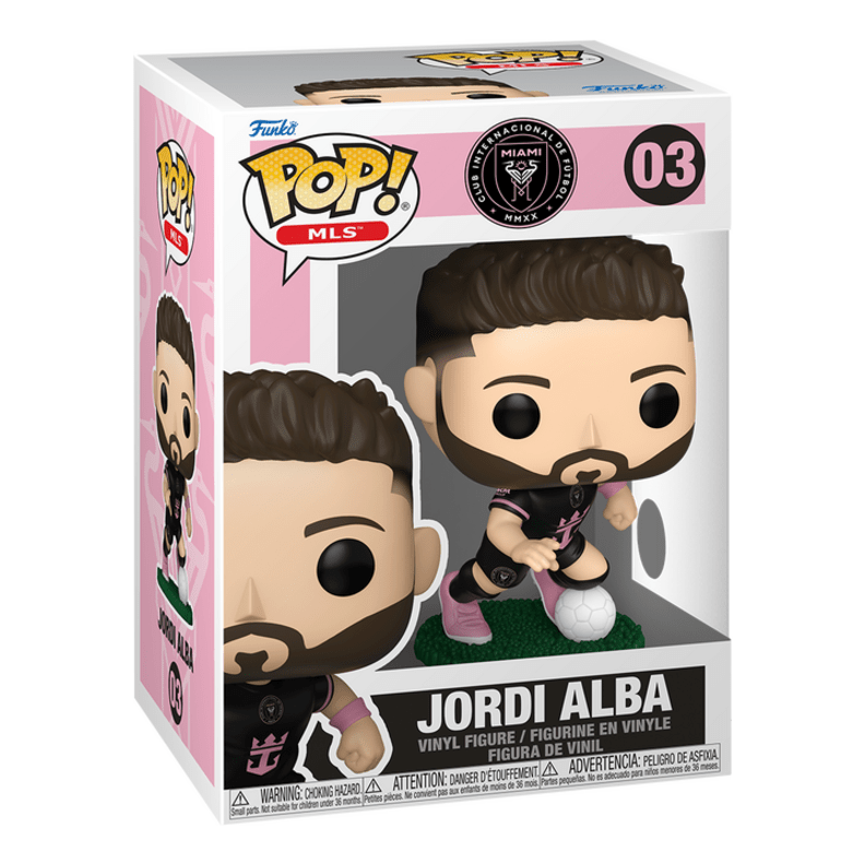 Funko Pop! Vinyl - Inter Miami - Jordi Alba Away Figure