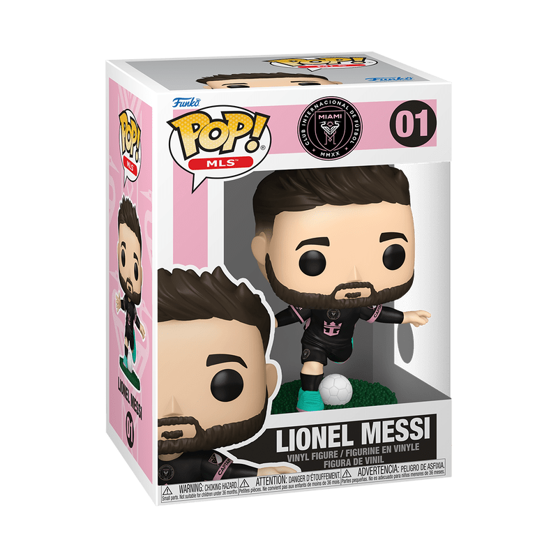 Funko Pop! Vinyl - Inter Miami - Lionel Messi Away