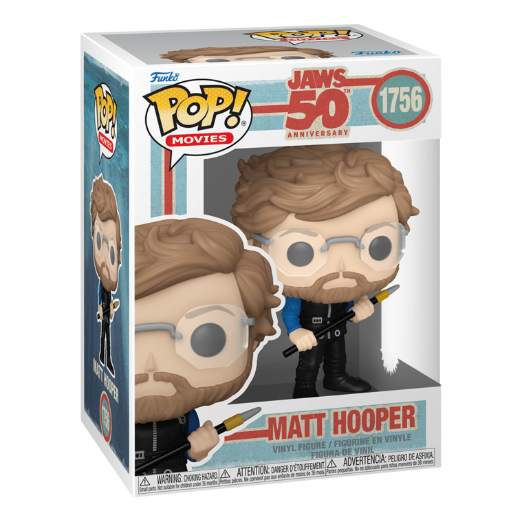 Funko Pop! Vinyl - Jaws - Matt Hooper Figure Collectible