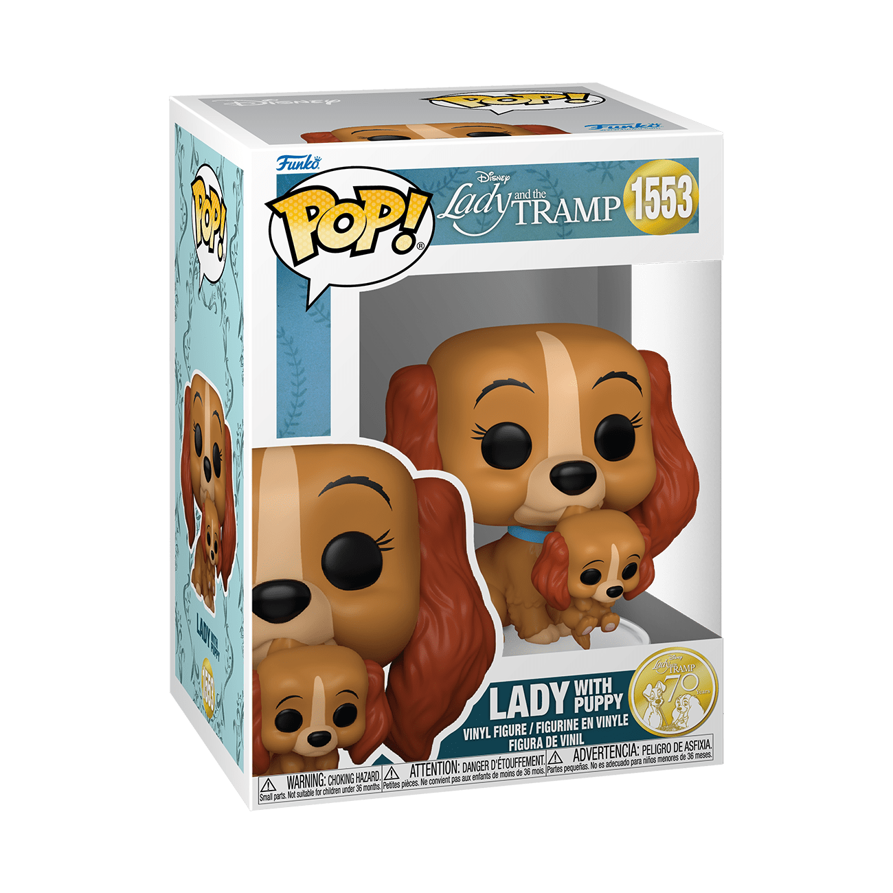 Funko – Pop! Vinyl – Lady and the Tramp – Lady 889698835688