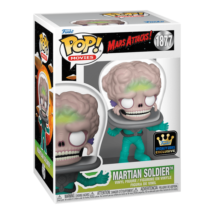 Funko Pop! Vinyl - Mars Attacks - Soldier Chase Figure 889698844628