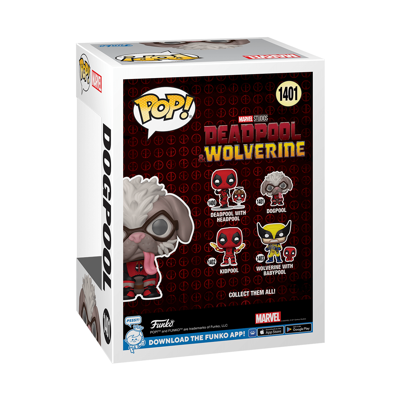 Funko – Pop! Vinyl – Marvel – Dogpool Limited Edition 889698797696