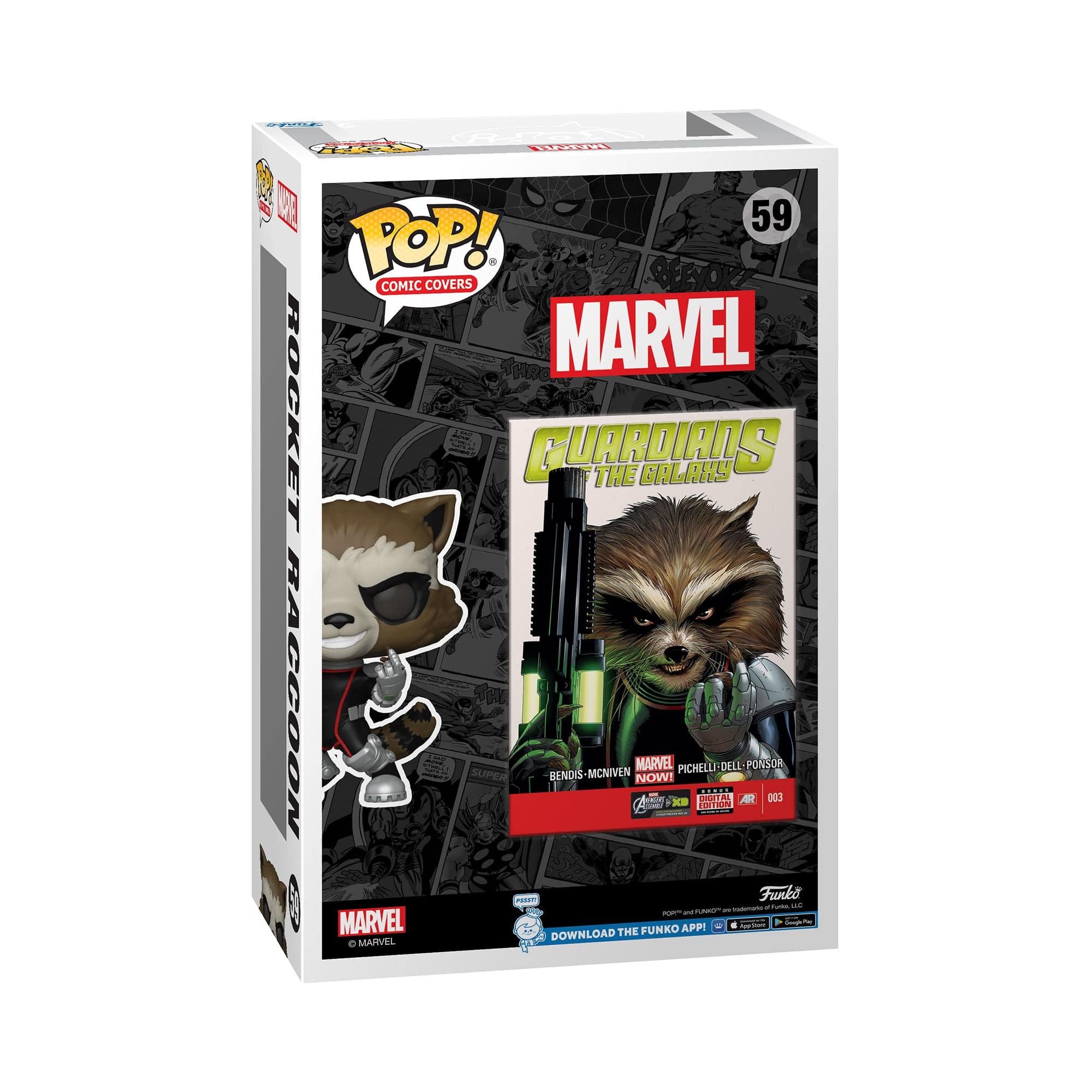 Funko – Pop! Vinyl – Marvel – Rocket Raccoon 889698818391