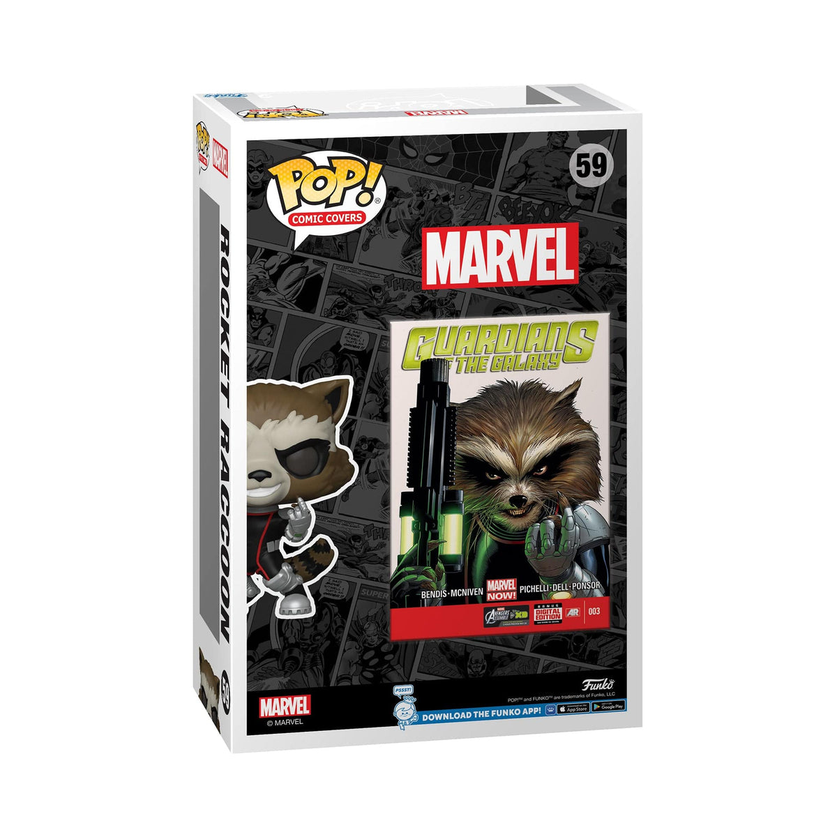 Funko – Pop! Vinyl – Marvel – Rocket Raccoon 889698818391