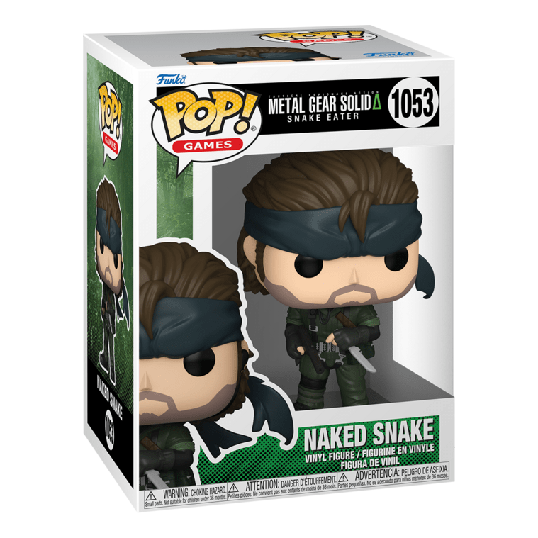 Funko Pop! Vinyl - Metal Gear - Naked Snake Figure 889698849265