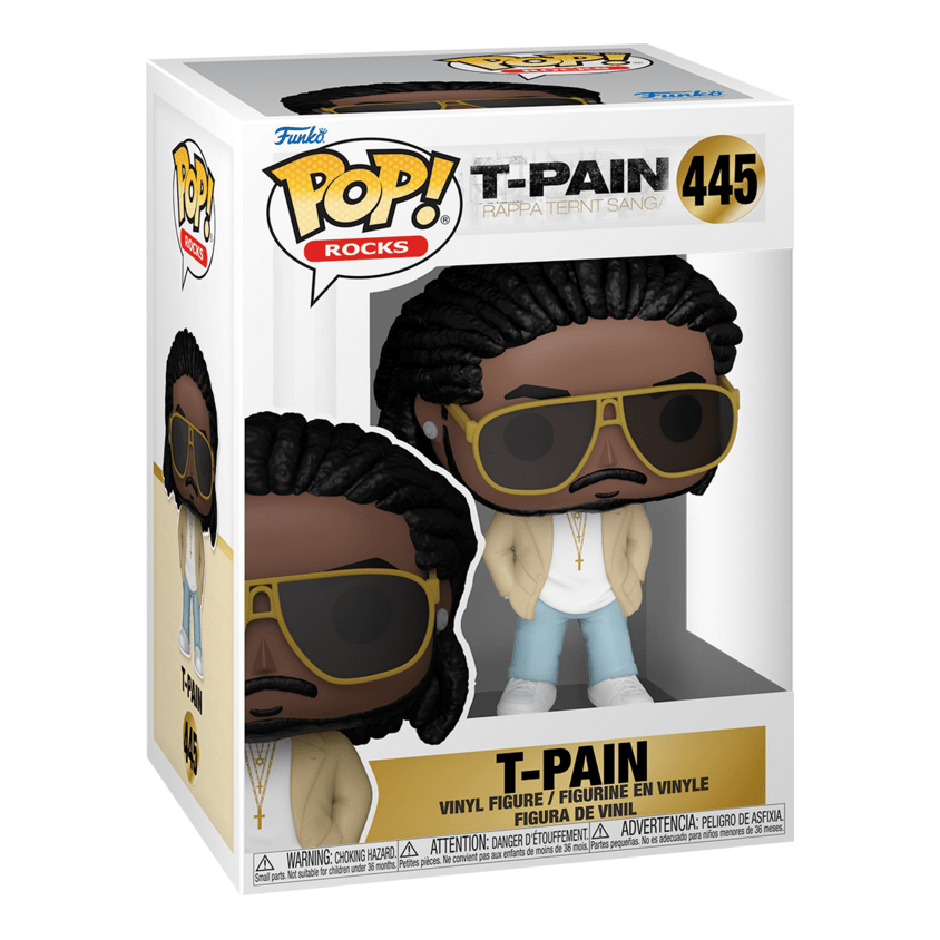 Funko – Pop! Vinyl – Music – T-Pain Rappa Ternt Sanga 889698838269