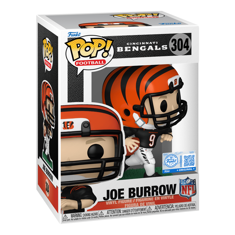 Funko Pop! Vinyl - NFL Bengals - Joe Burrow Figure