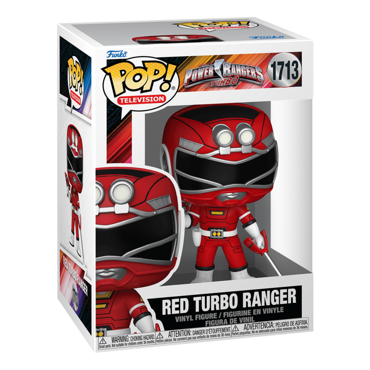 Funko Pop Vinyl Power Rangers Turbo Red Ranger