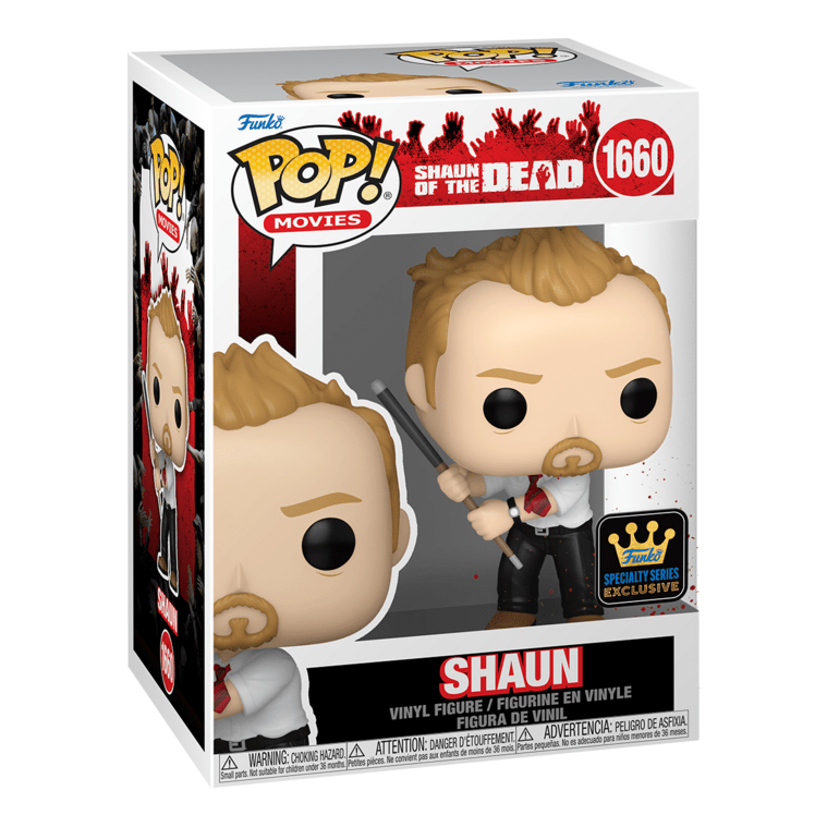 Funko Pop! Vinyl - Shaun of the Dead - Shaun Chase 889698849319