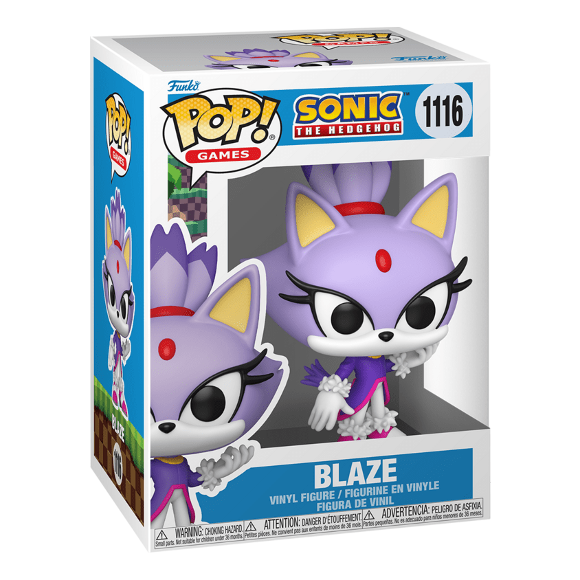 Funko Pop Vinyl Sonic Blaze the Cat
