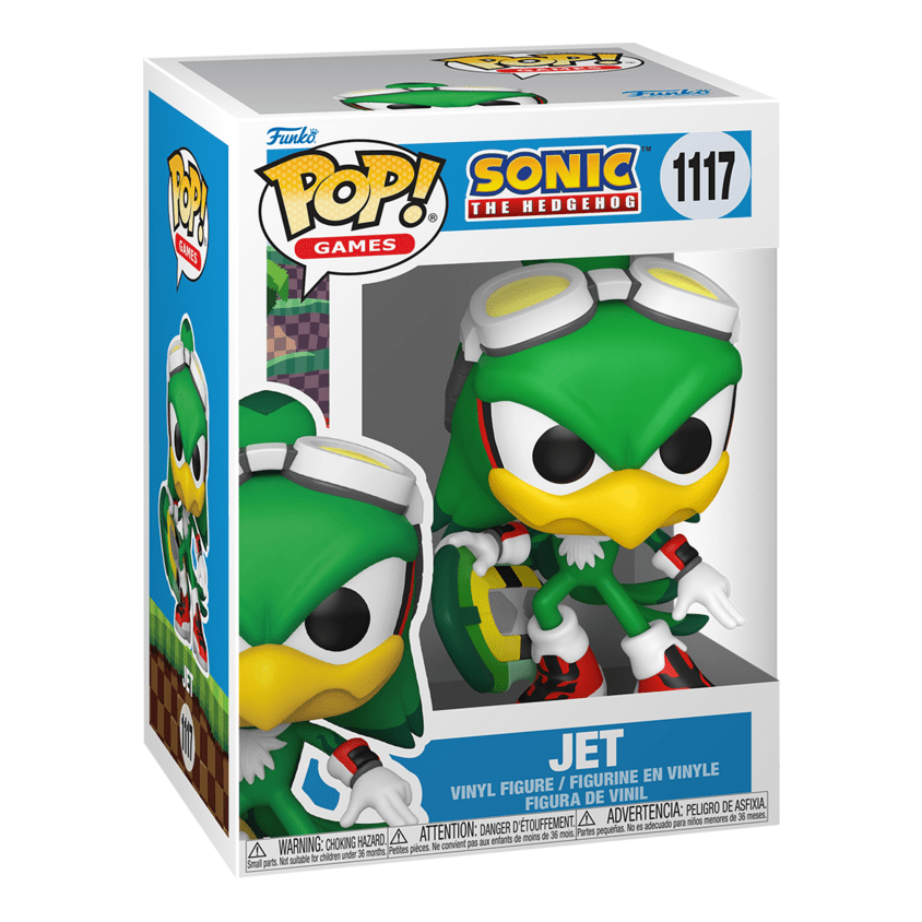 Funko Pop Vinyl Sonic Jet The Hawk With Board