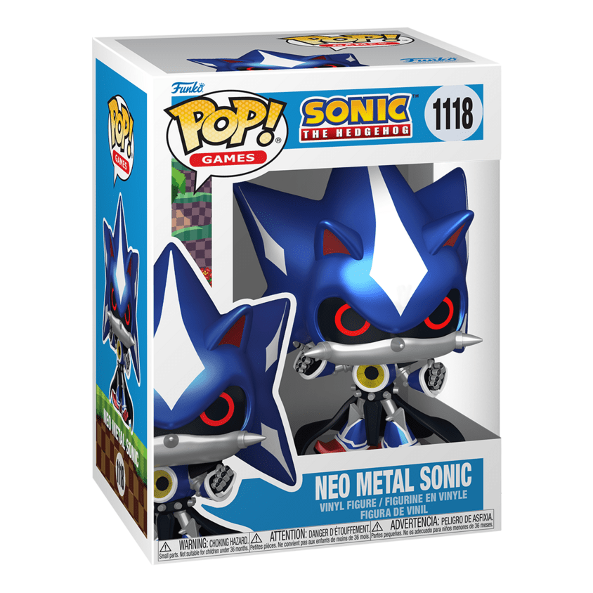 Funko Pop Vinyl Sonic Neo Metal Sonic