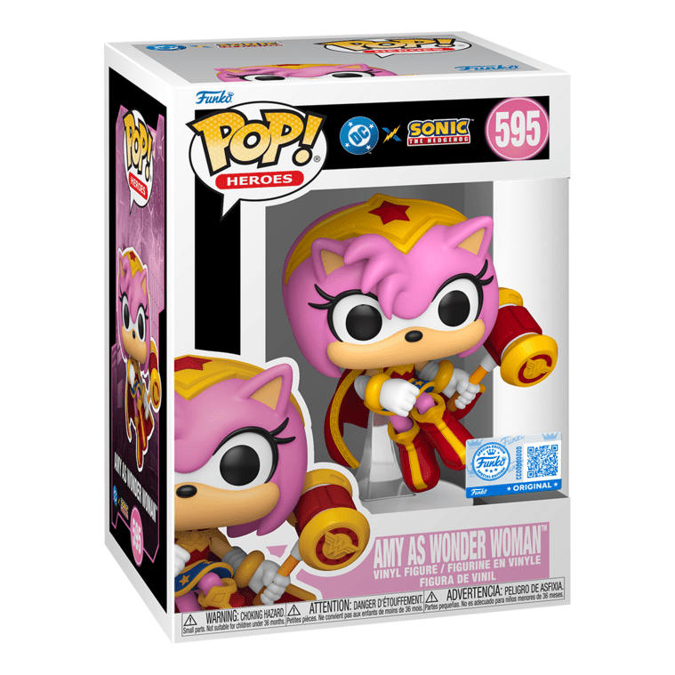 Funko – Pop! Vinyl – Sonic X JLA – Amy And Wonder Woman