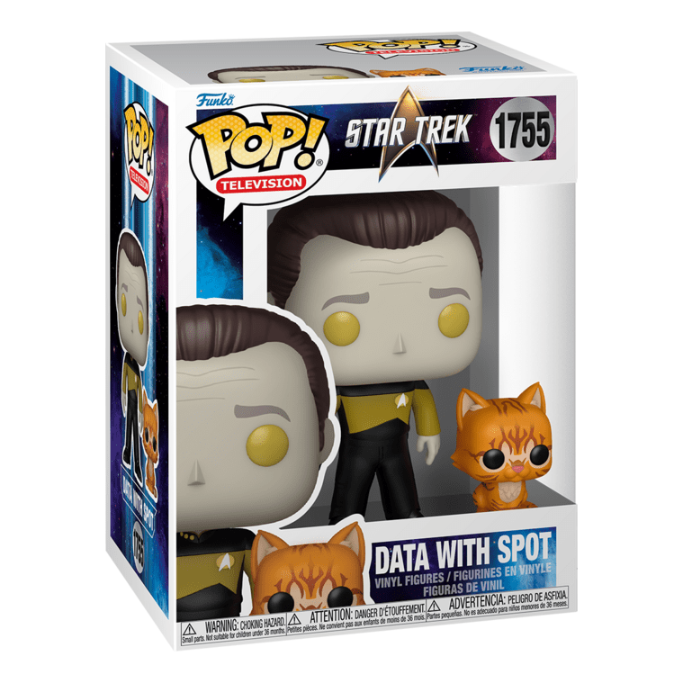 Funko – Pop! Vinyl – Star Trek – Data With Spot