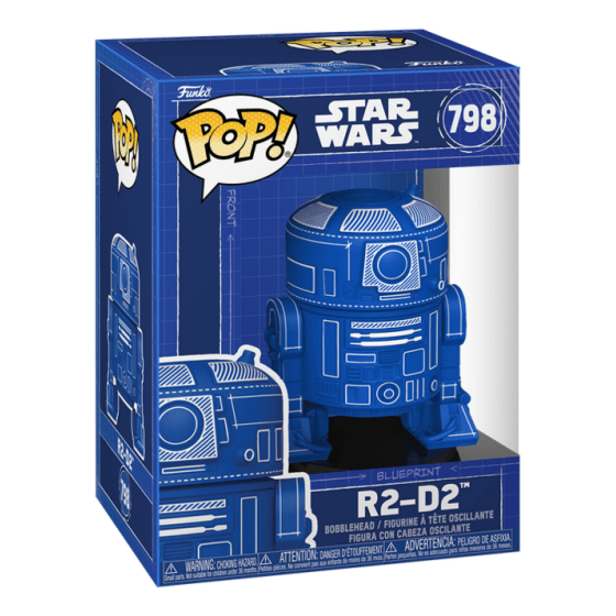 Funko Pop Vinyl - Star Wars - Blueprint R2-D2 889698868457