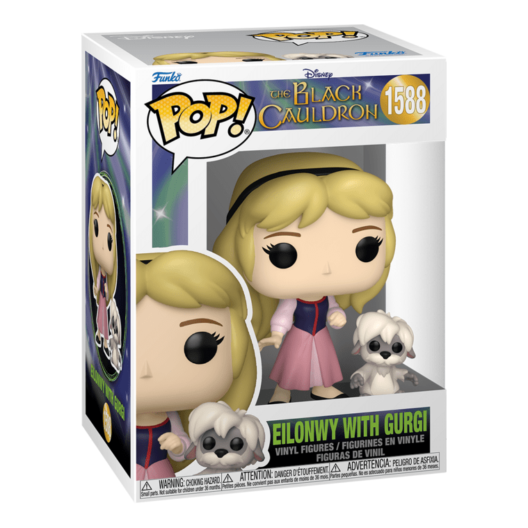 Funko Pop! Vinyl - The Black Cauldron - Eilonwy w/Gurgi 889698835985
