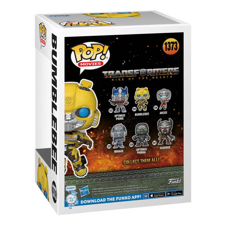 Funko – Pop! Vinyl – Transformers – Bumblebee 889698639545