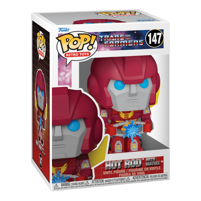 Funko Pop! Vinyl - Transformers - Hot Rod w/Matrix 889698841207