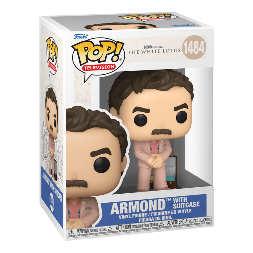 Funko – Pop! Vinyl – White Lotus – Armond With Suitcase 889698812061