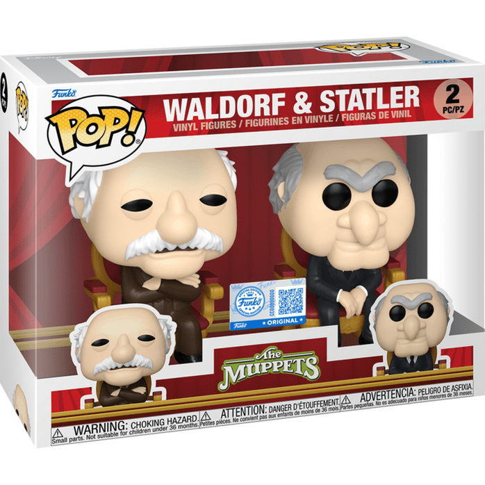 Pop! 2-Pack - The Muppets - Waldorf and Statler